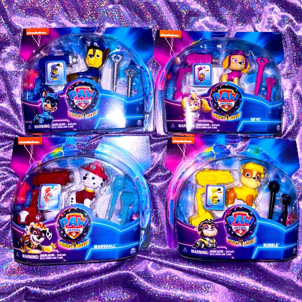 PAW Patrol Mighty Movie Toy Bundle